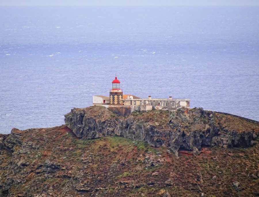 Leuchtturm an der Ponta de São Lourenço im Osten Madeiras